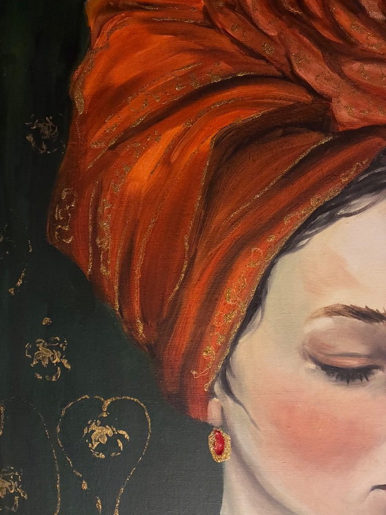 Walter Geraci- Crimson Crown – Paintings & Drawings, Canvas (photo 4 of 10)