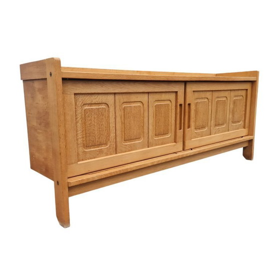 Image 1 of Vintage dressoir in licht eikenhout, Guillerme en Chambron