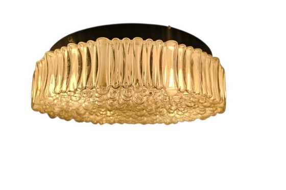 Image 1 of Hustadt Leuchten - 'Bubble glass' - Deckenleuchte - Deutschland - 70er Jahre