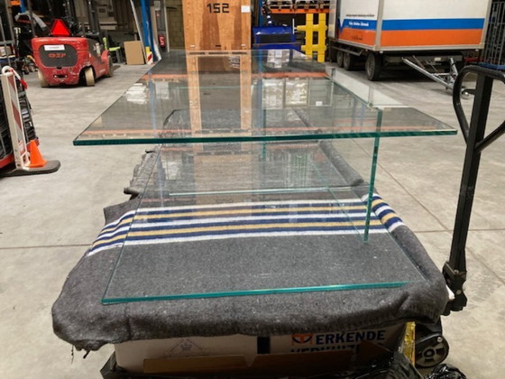 Image 1 of Magnifique table basse en verre (Beek, modèle David)