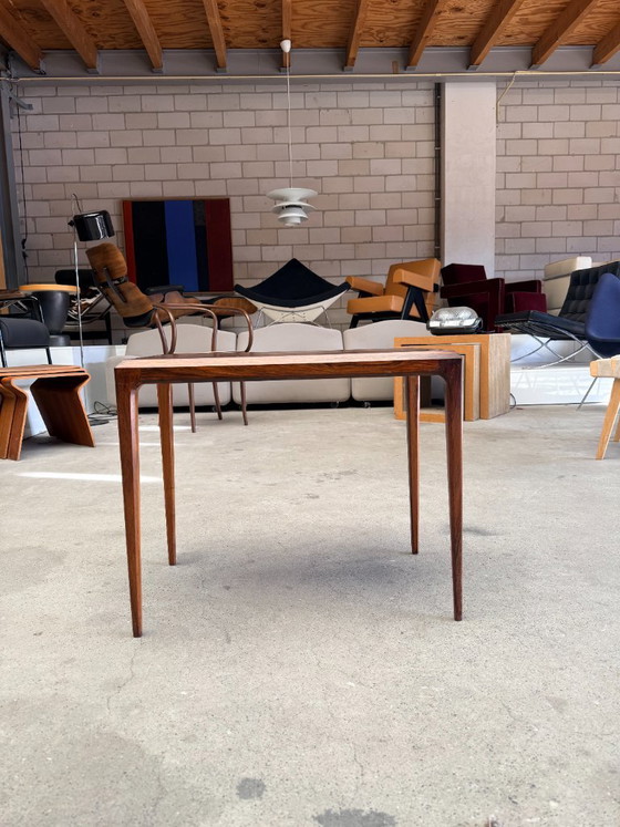 CFC Silkeborg rosewood Side table, Johannes Andersen (stock: 2) (photo 7 of 12)