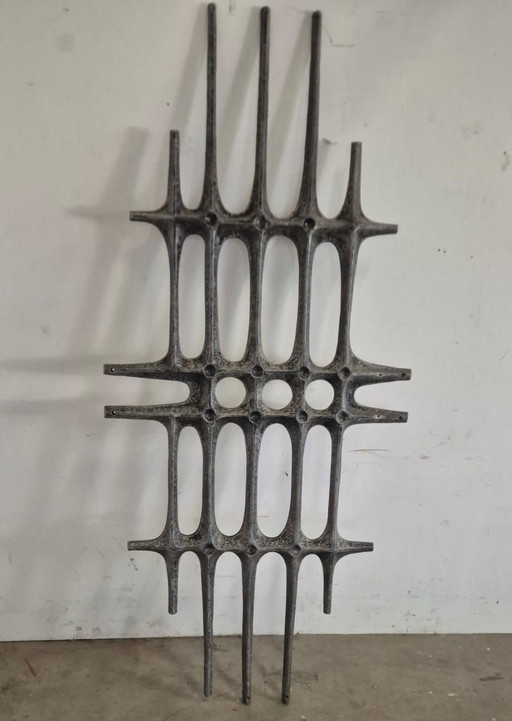 Brutalist Wall Sculpture