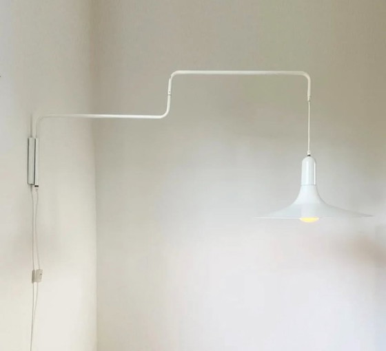 Image 1 of Lampada a bacchetta vintage Hala Zeist grote con heksenhoed kap