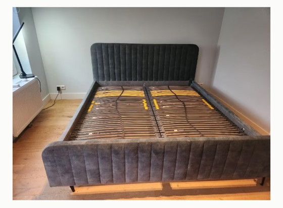 Image 1 of Goossens Gestoffeerd Bedframe met Lattenbodem ~King Size~