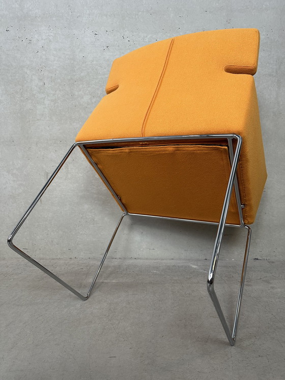 Image 1 of 2x poltrone di design vintage 'Key-s' - Arnold Merckx - Artifort