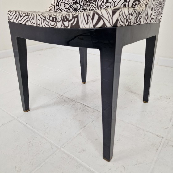 Image 1 of Chaise 'Mademoiselle' de Kartell en tissu Missoni par Philippe Starck Italie