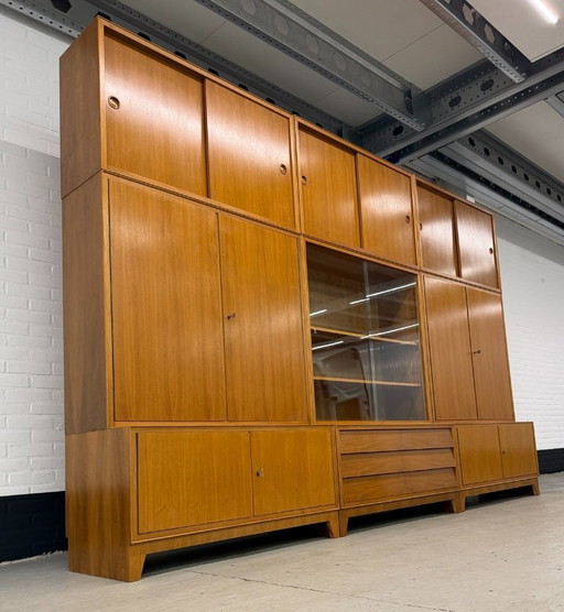 XXL vintage modulair wandmeubel