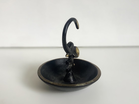 Image 1 of Walter Bosse Herta Baller Vienna tray elephant bronze 1950s