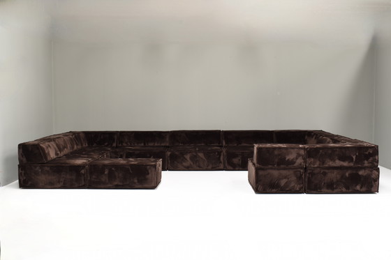 Image 1 of 21-piece COR TRIO corner sofa by COR Furniture *New upholstery*, Switzerland / Germany - 1972