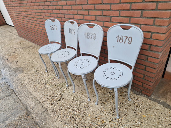 Image 1 of Set van 4 patio stoelen