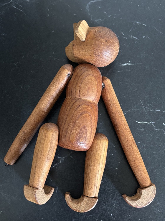 Image 1 of Vintage Deens Aapje Style Kaj Bojesen Jaren 60