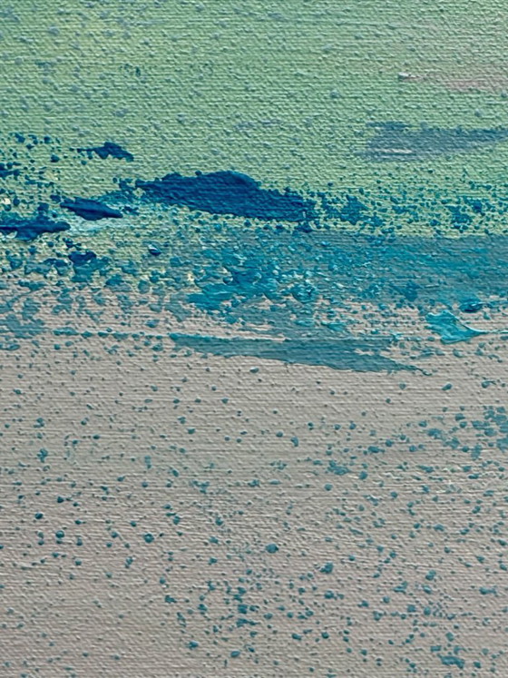 Image 1 of Roads – panoramic semi-abstract seascape | diptych