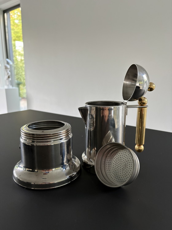 Vintage 1980’s Vev Vigano Kontessa Espresso Set – Servies, Metal (photo 5 of 14)