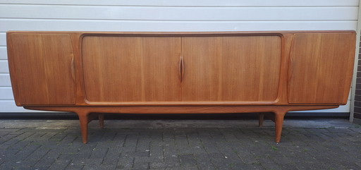 Vintage teak sideboard Johannes Andersen for Uldum Denmark 60s