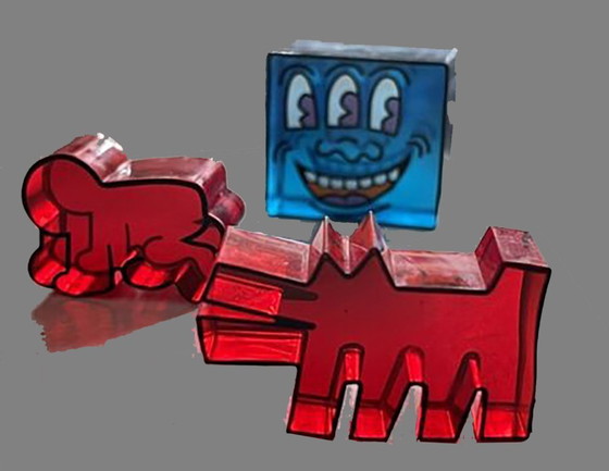 Image 1 of Keith Haring chess game (Series 1)