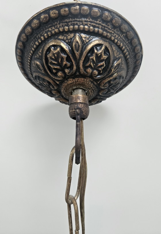 Image 1 of Lámpara de araña italiana Capodimonte