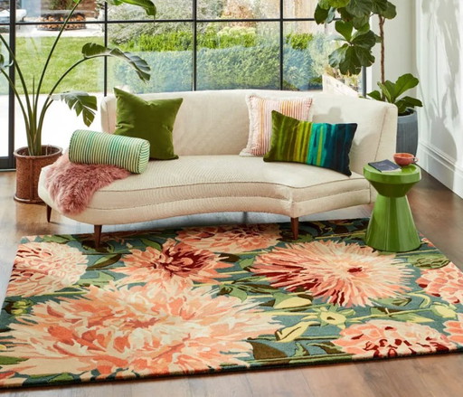 Alfombra Brink en Campman Harlequin Dahlia Coral 250 x 350 NUEVO