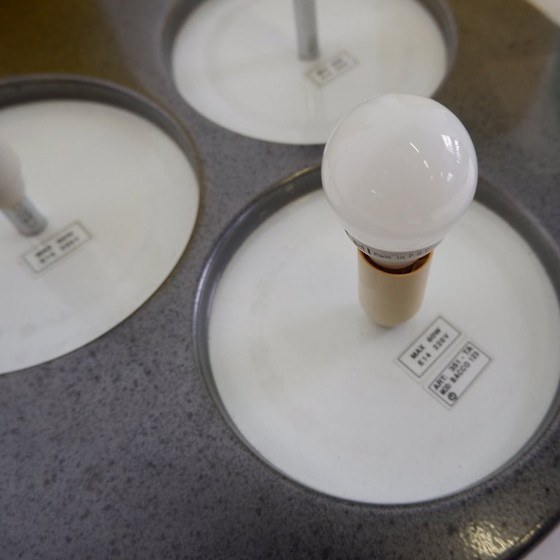 Image 1 of "Bacchus 1-2-3" table lamp in Murano glass, by Gido Rasati for ITRE - 1980s