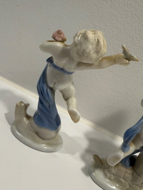 Early 20th century Antique Porcelain Figurines – Sculpture (photo 12 of 12)