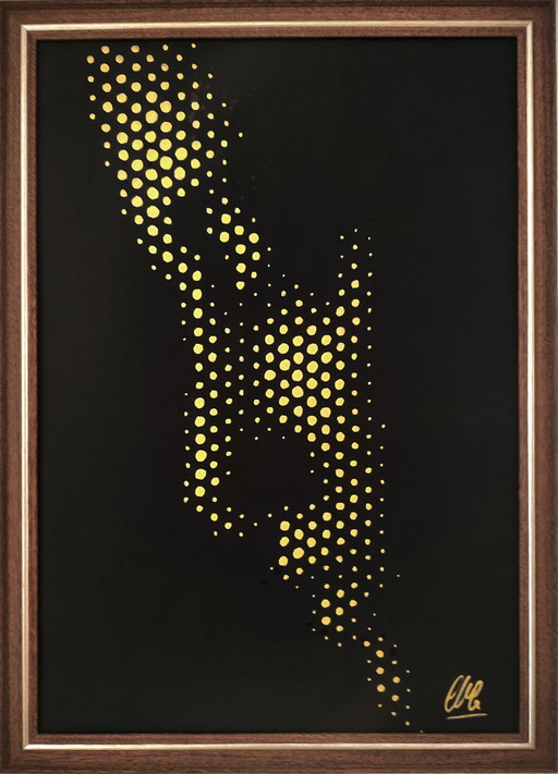 Walter Geraci - Madame Pois (Gold in Frame)