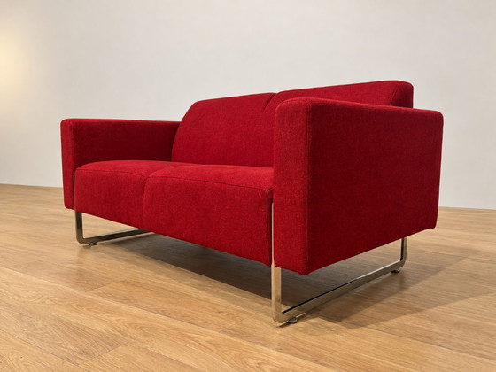 NEWLY UPHOLSTERED Artifort Mare Loveseat + WARRANTY, 2 seaters, Other, Metal, Modern (photo 4 of 8)