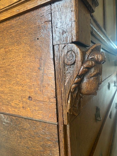 Linnenkast Of Servieskast – Kasten, Metal, Wood (photo 9 of 11)