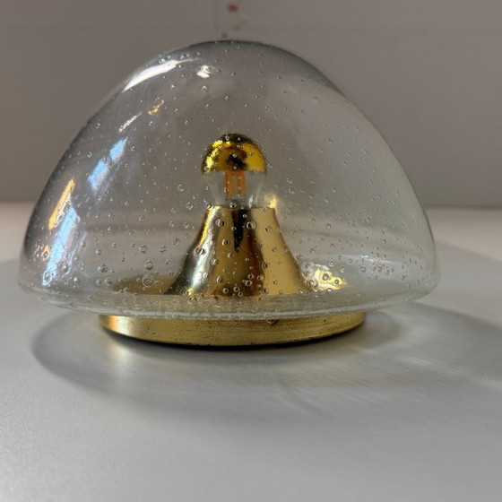 Hoffmeister bubble glass gold ceiling or wall lamp – hoffmeister Leuchten, Wall lights, Iron (photo 4 of 12)