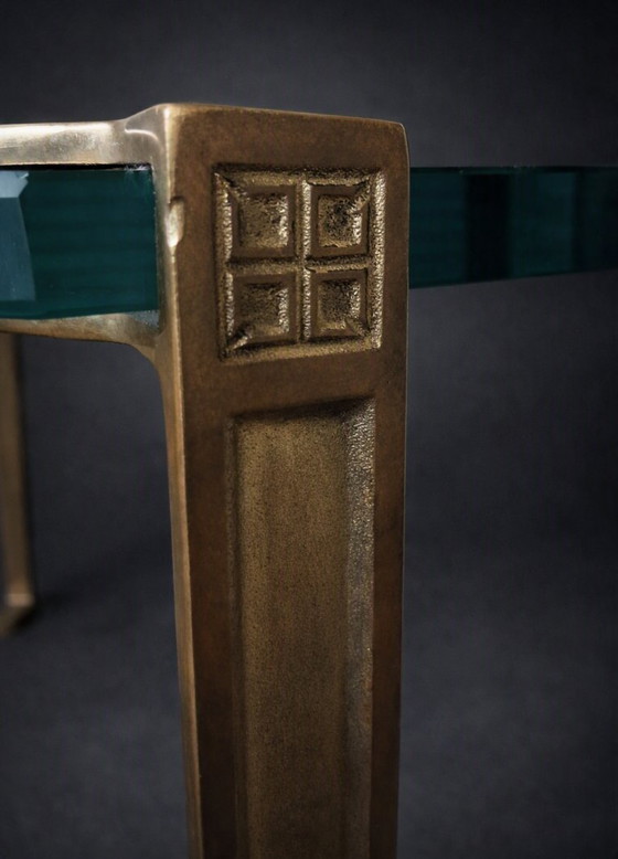 Mesa auxiliar/de centro de Peter Ghyczy para Ghyczy & Co Design. – Mesas de centro, Brass (photo 11 of 12)