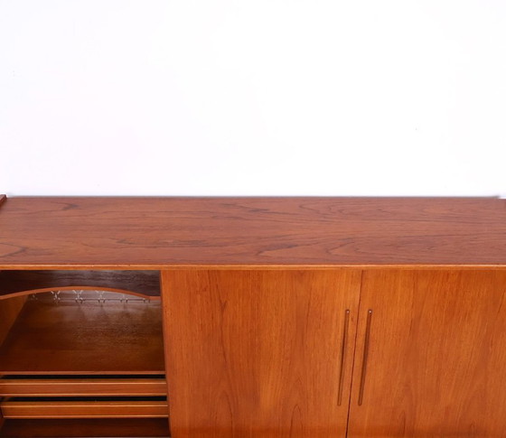 Image 1 of Vintage hoog teak dressoir, 1960s