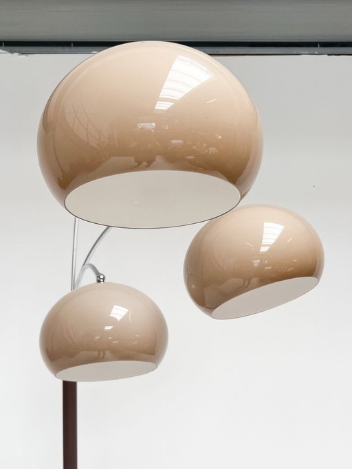 Space Age booglamp van Dijkstra Lampen, 1970's