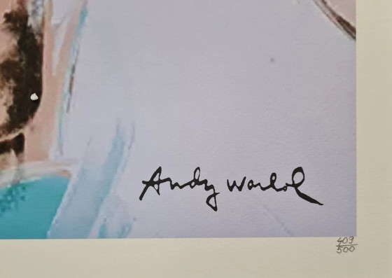 Image 1 of D'après Andy Warhol, Pelé, années 1980, lithographie