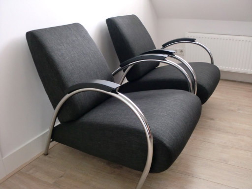 Sillón Gelderland 5770 diseño Jan des Bouvrie como nuevo juego de 2