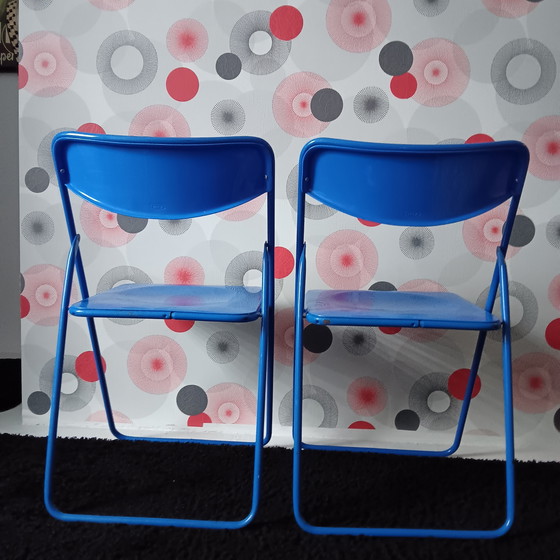 Image 1 of Chaises pliantes vintage Niels Gammelgaard For Ikea