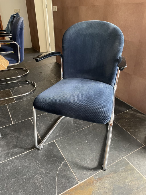 6 design chairs Gispen