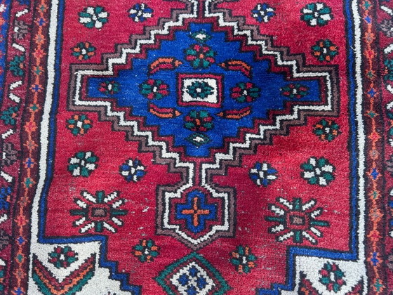 Handmade Hamadan Persian Rug 195/130cm – Rugs & carpets, Wool (photo 6 of 10)