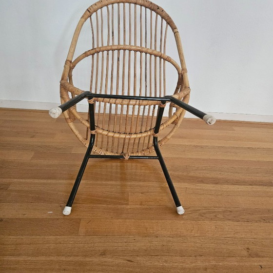 Image 1 of Vintage Rotan stoel