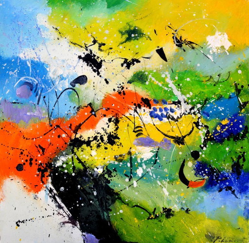 Funfair – schilderijen tekeningen, Canvas