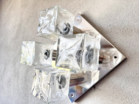 Image 1 of Vintage Kalmar Ice Cube Lamp