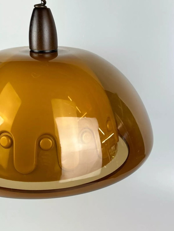 Image 1 of Lampada da soffitto anni '60 e '70, lampada a sospensione, acrilico, plastica, metallo, design spaziale