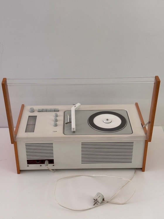 Image 1 of Tourne Disque Radio Braun SK 61 Phonosuper Dieter Rams Hans Gugelot Design Bauhaus Collector