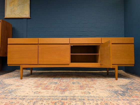 Image 1 of Vintage XXL Lowboard, Ib Kofod Larsen For Faarup Møbelfabrik, 1960s