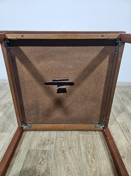 Teak Table with Ceramics, Denmark, 1960s – Coffee table books, Wood, Scandinavian (photo 13 of 14)
