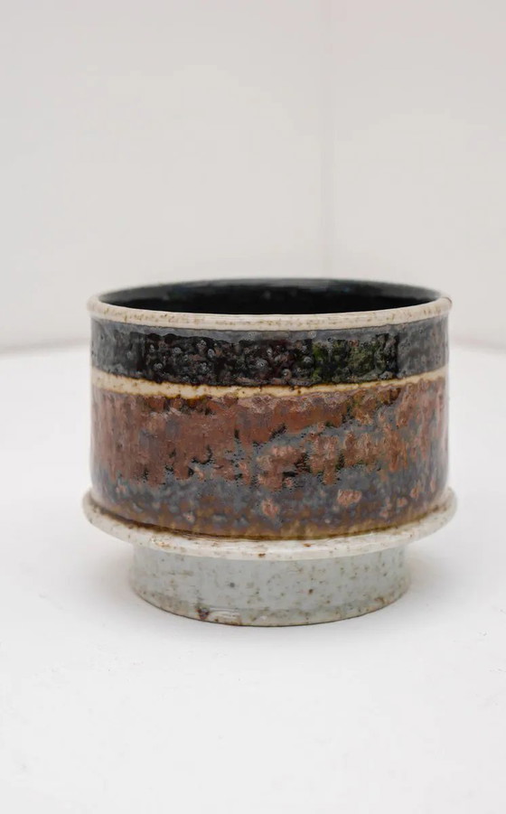 Image 1 of Vintage Scandinavian ceramic vase by Inger Persson for Rörstrand, Sweden, 1970s