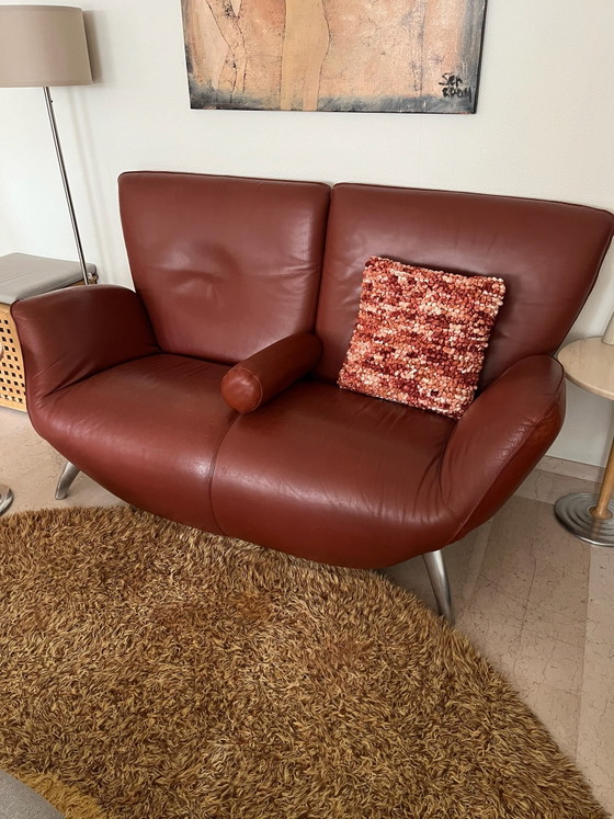 Leolux Panta Rhei Sofa – Leather, Aluminium (photo 2 of 5)
