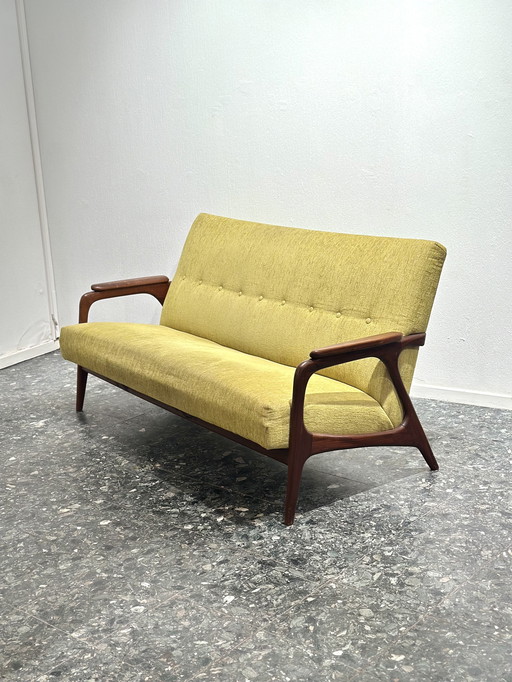 Skandinavisches 3-Sitzer-Sofa im Vintage-Stil