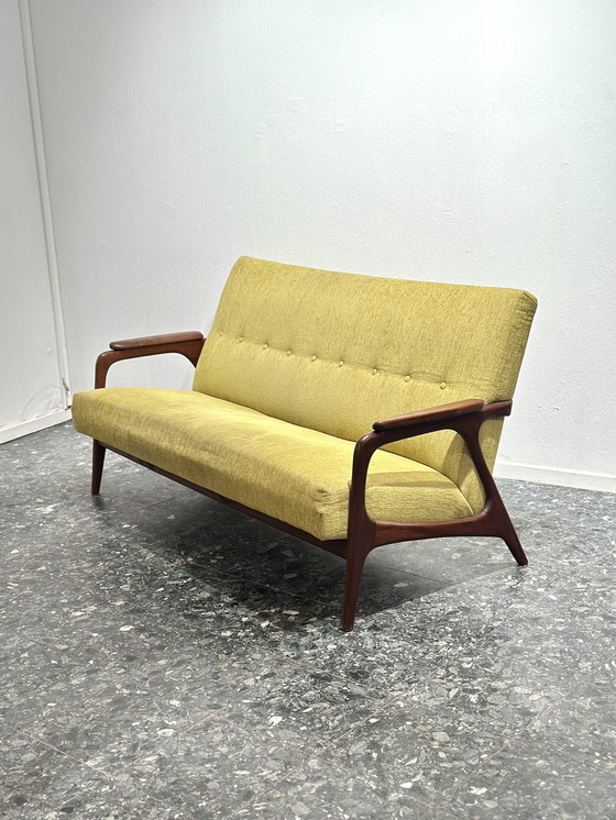 Image 1 of Vintage Scandinavische 3-zits Bank Sofa