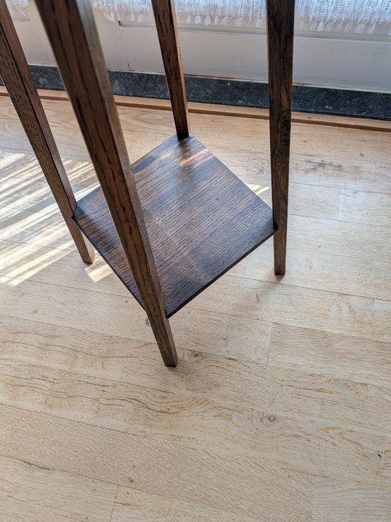 Porte-plantes, piédestal, Art Nouveau – Bois (photo 6 of 17)