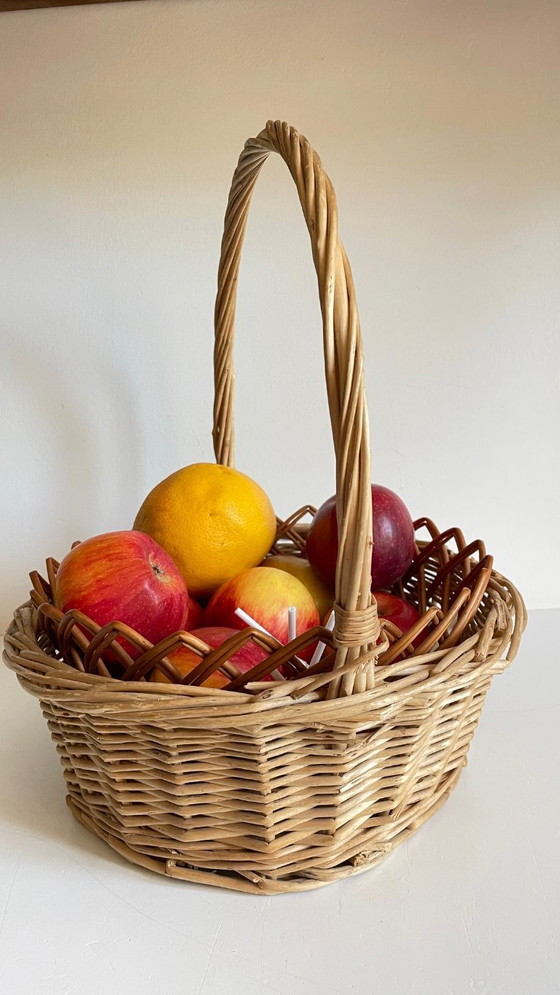 Image 1 of Vintage Rattan Baskets