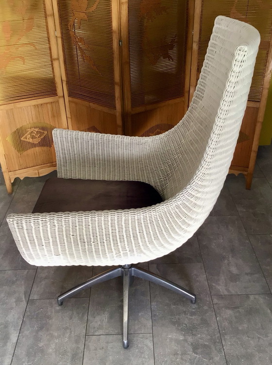 Poltrona girevole in rattan – Sedie girevoli, Metallo (photo 2 of 8)