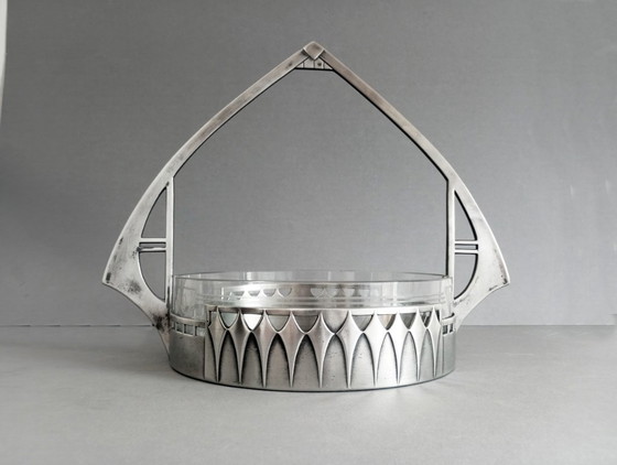 Image 1 of Albert Kohler/WMF Modèle n° 645 Corbeille à fruits jugendstil 1905 Design Albin Müller